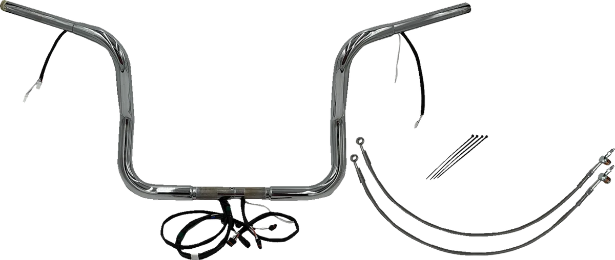 EZ Install Wired 1-1/4" Round Top Handlebar Kit
