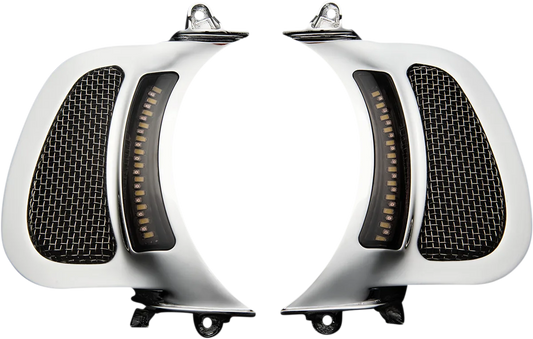 Genesis® 4 Dynamic LED Road Glide® Vent Inserts