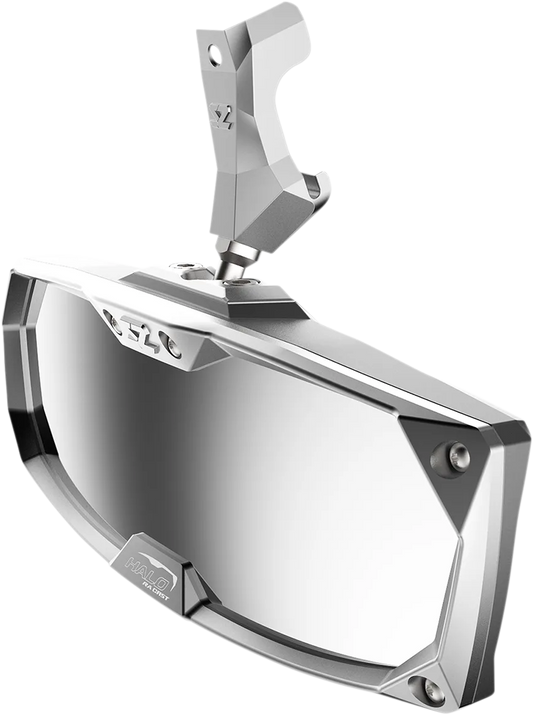 Halo R Rear View Mirror with Cast Aluminum Bezel - Can Am Defender