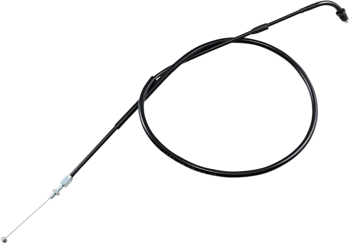 Black Vinyl Throttle Cable