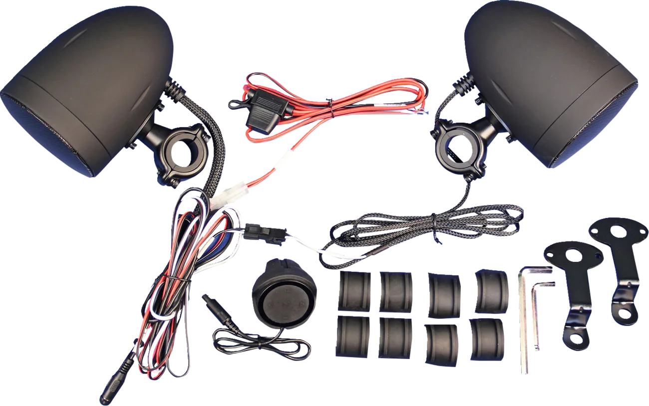 Self-Amplified Handlebar Speakers