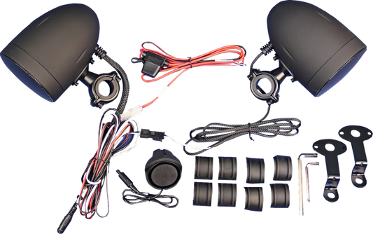 Self-Amplified Handlebar Speakers