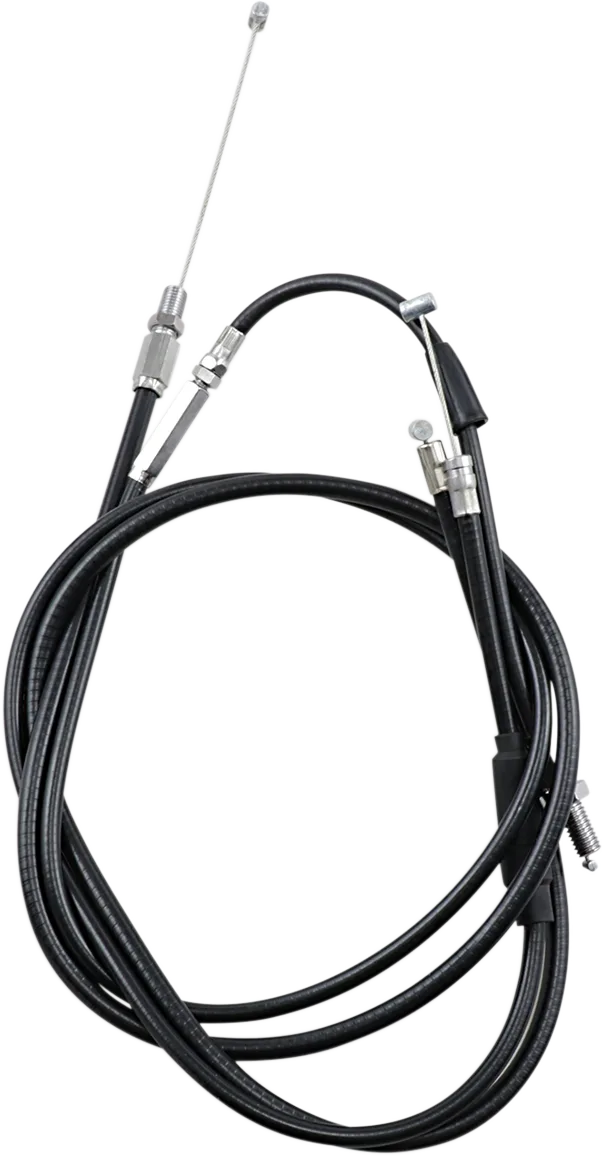 Black Vinyl Extended Throttle Cable