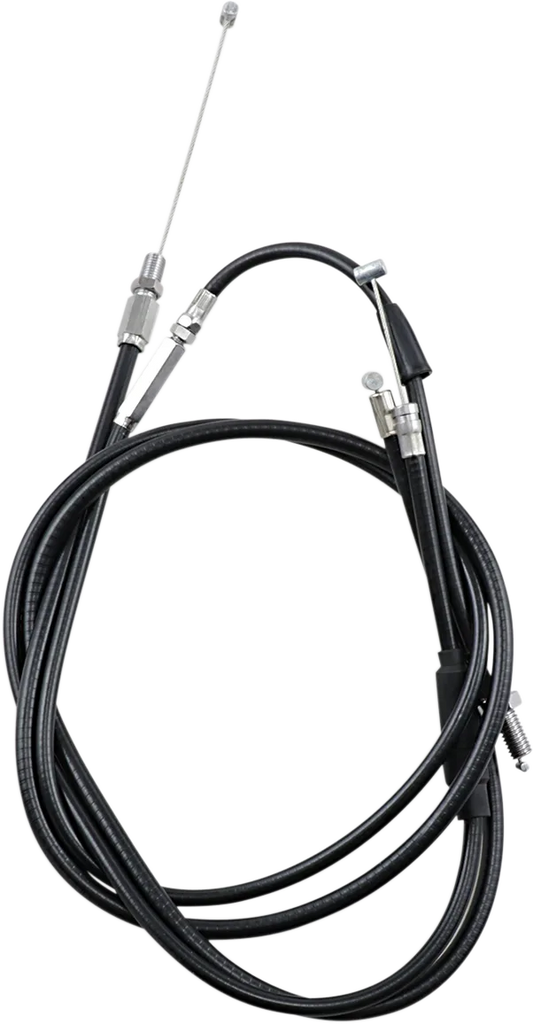 Black Vinyl Extended Throttle Cable