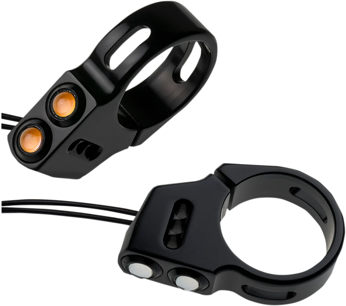 Rat Eye LED Fork Mount Turn Signals
