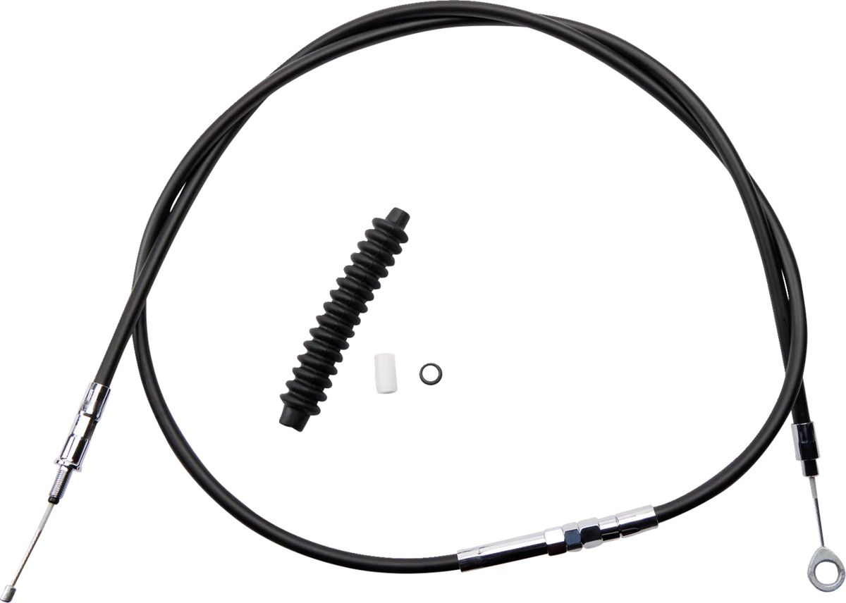 High-Efficiency Black Vinyl Clutch Cable