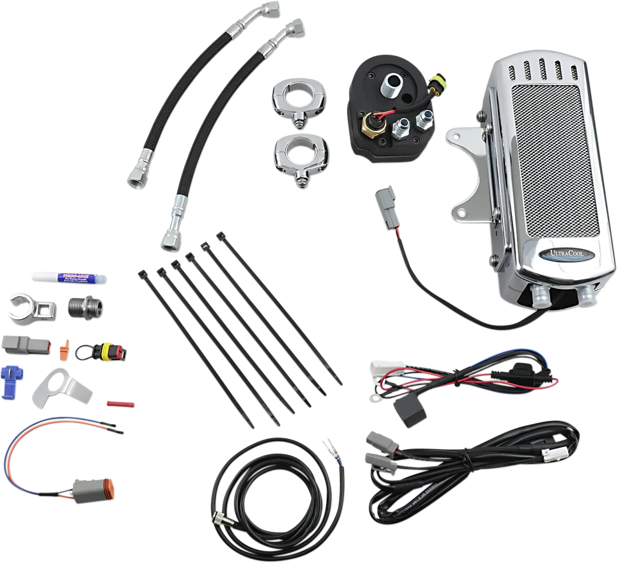 Side Mount Oil Cooler with Fan Kit