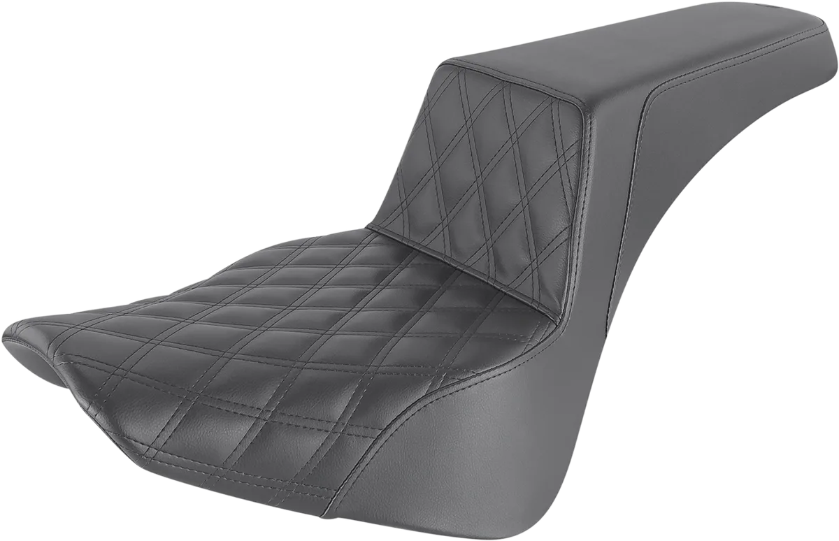 Step-Up Seat — Front Lattice Stitch