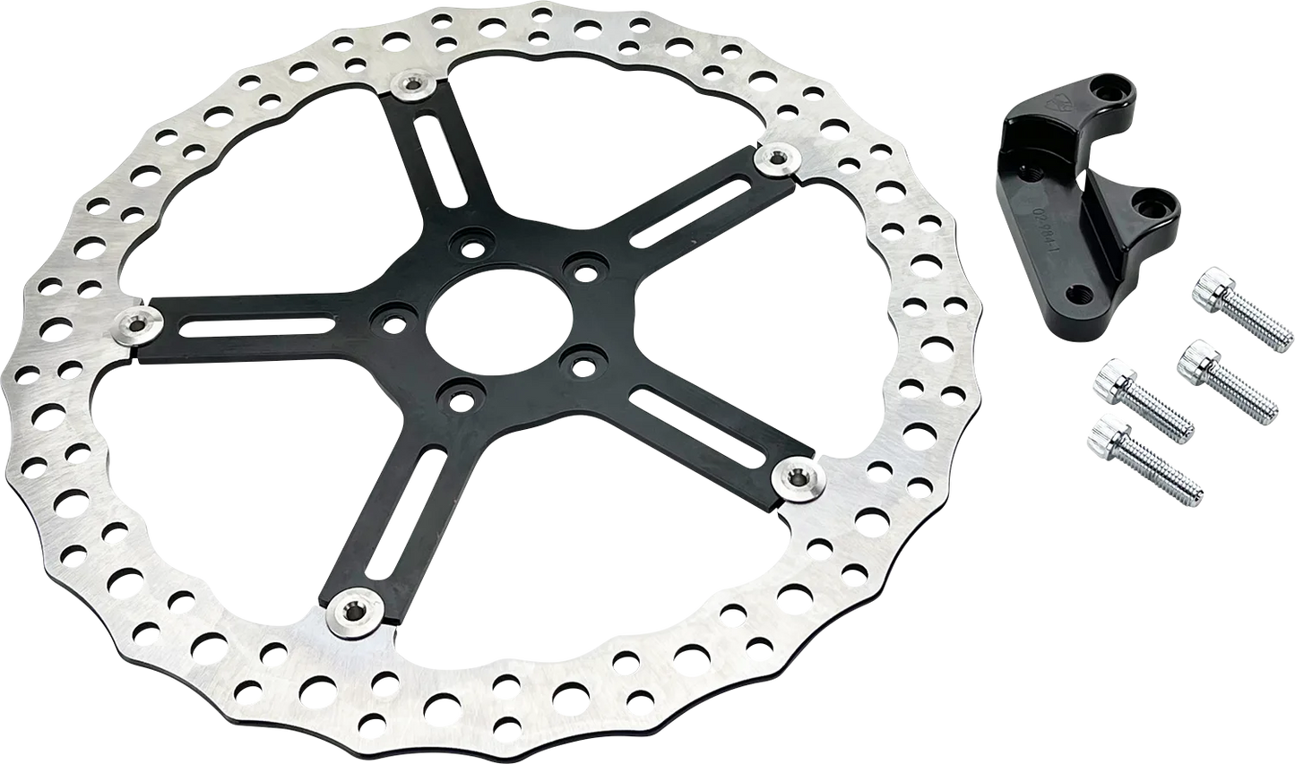 15" Big Brake Jagged Floating Rotor Kit