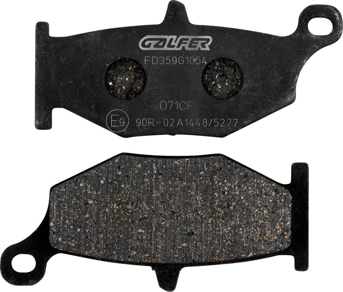 Semi-Metallic Brake Pads