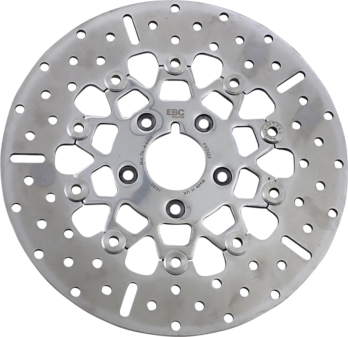FSD Series Stainless Steel Front Brake Rotor for Big Twins
