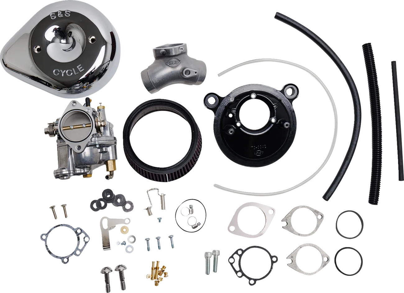 Super E Carburetor with Stealth Air Cleaner Kit