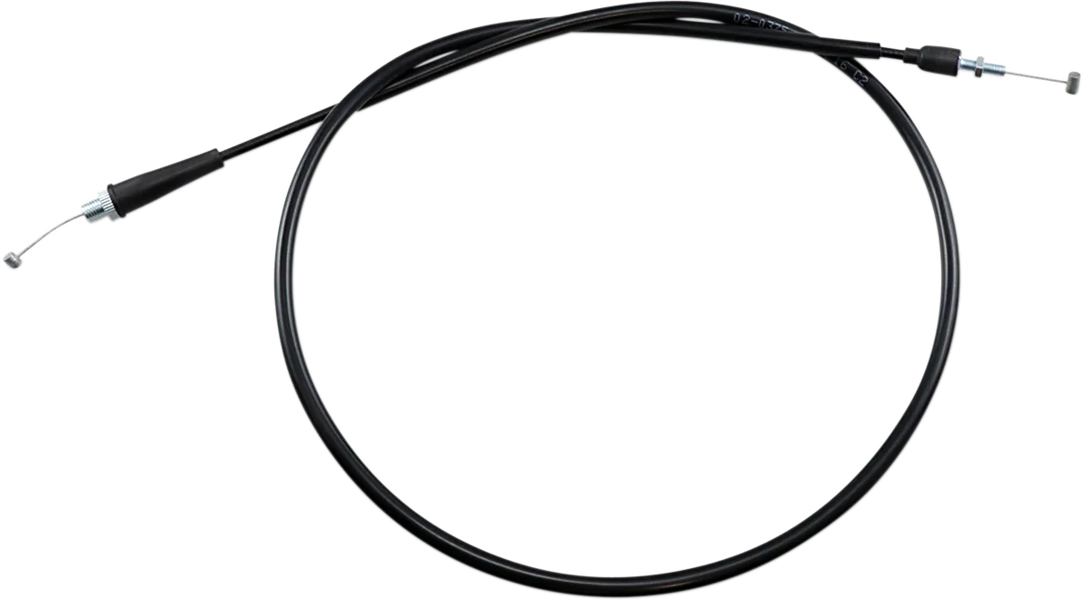 Black Vinyl Throttle Cable