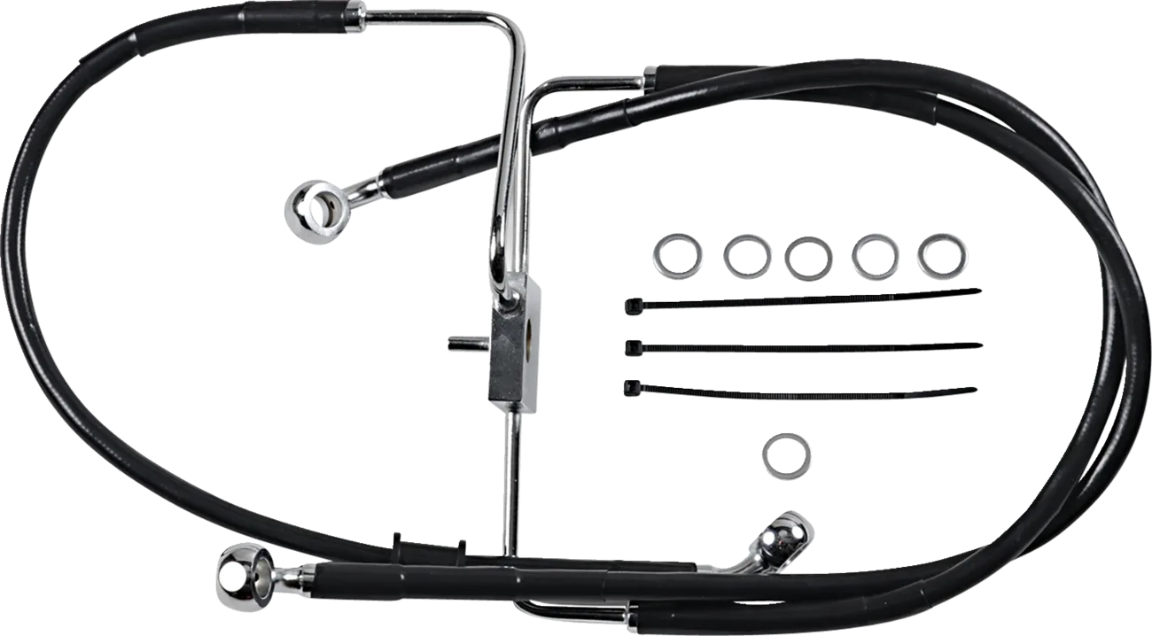 Extended Length Stainless Steel Brake Line