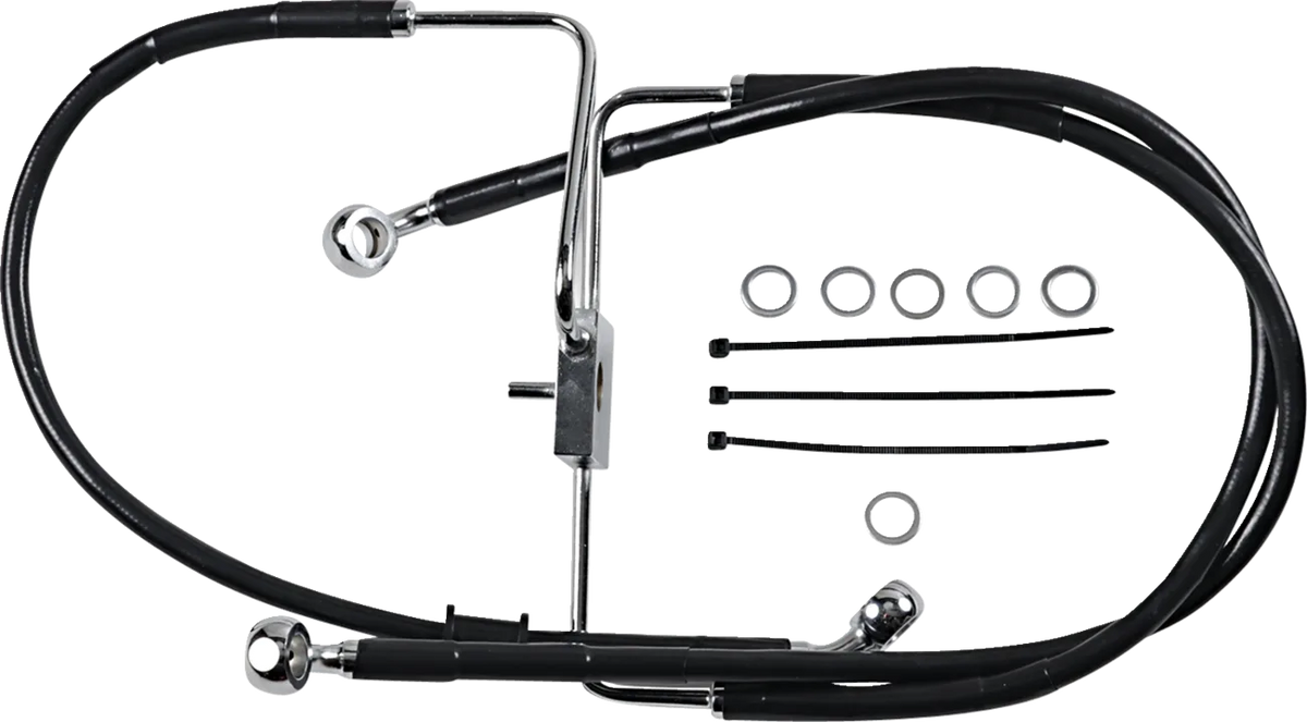 Extended Length Stainless Steel Brake Line