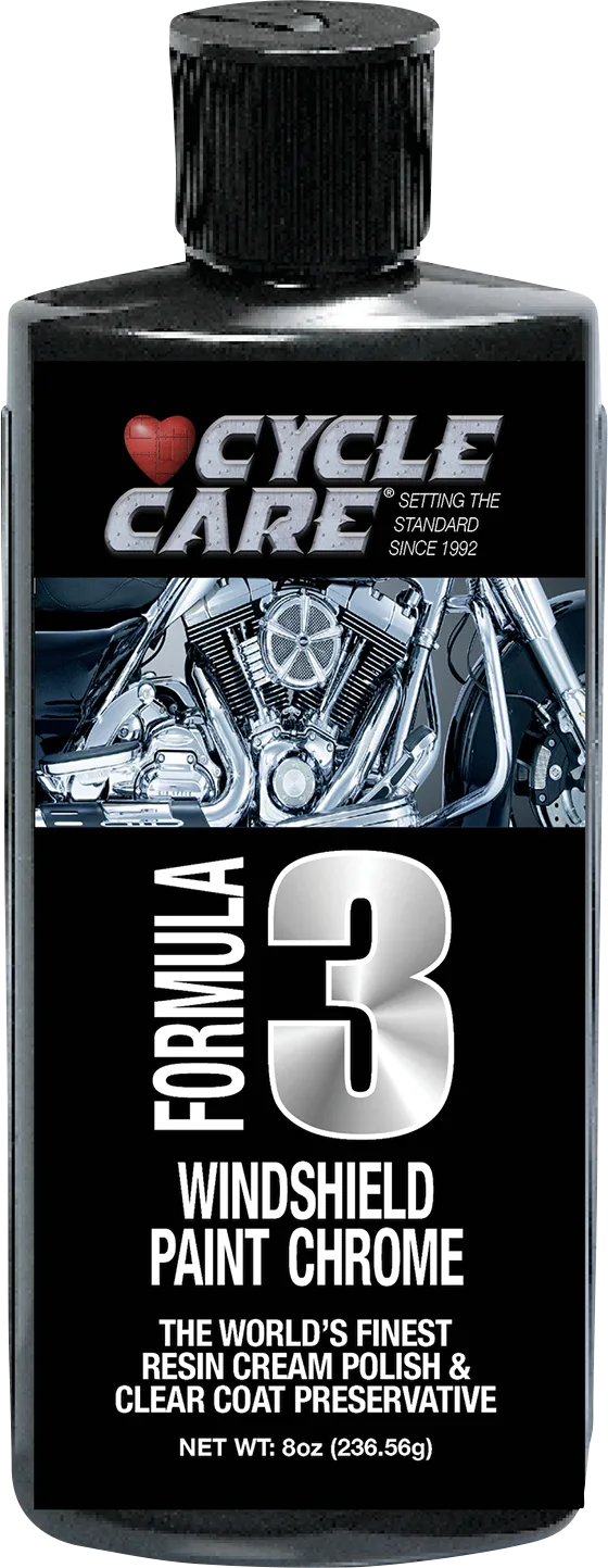 Formula 3 Windshield/Paint/Chrome Polish
