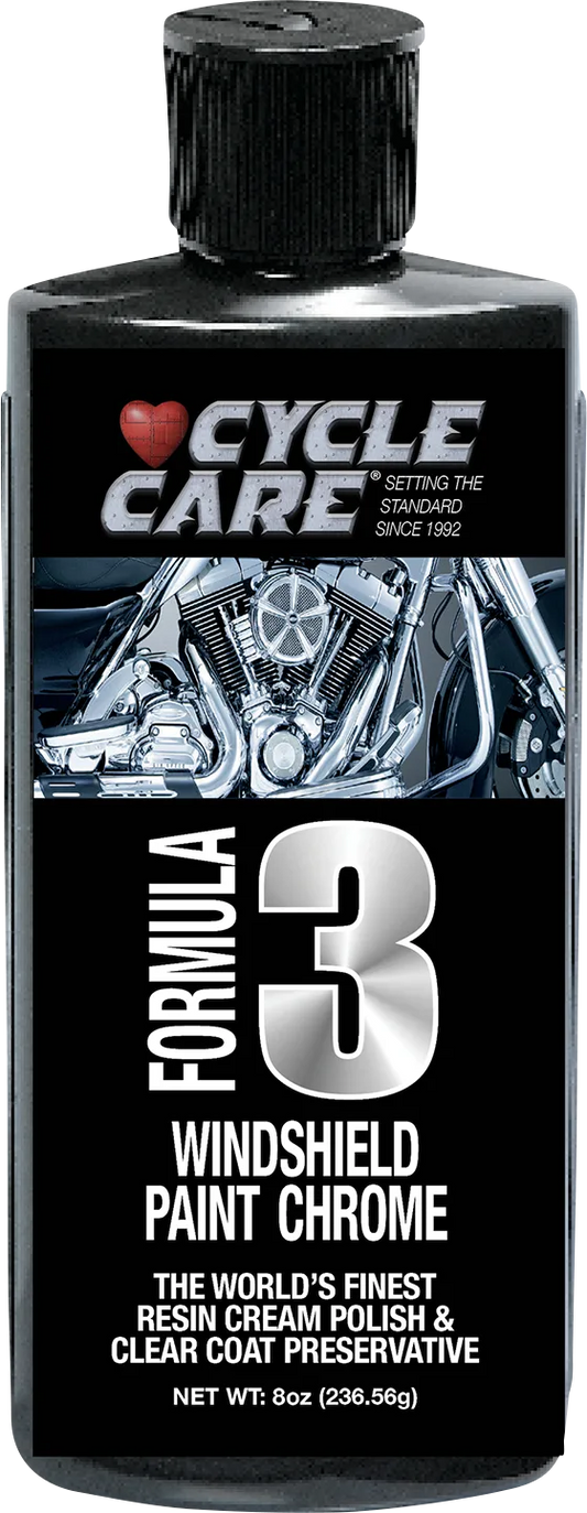 Formula 3 Windshield/Paint/Chrome Polish