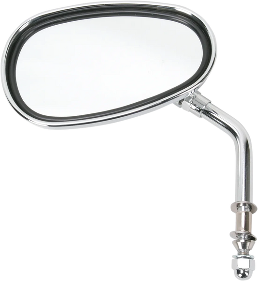 Die-Cast Chrome Custom Mirror — Standard