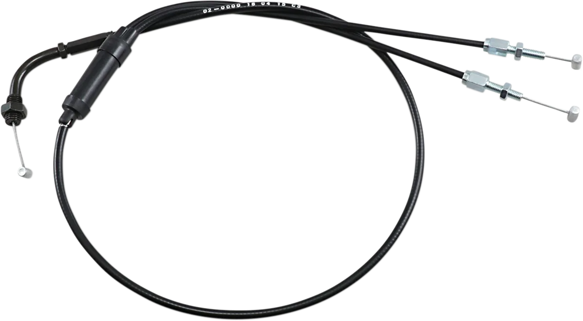 Black Vinyl Throttle Cable