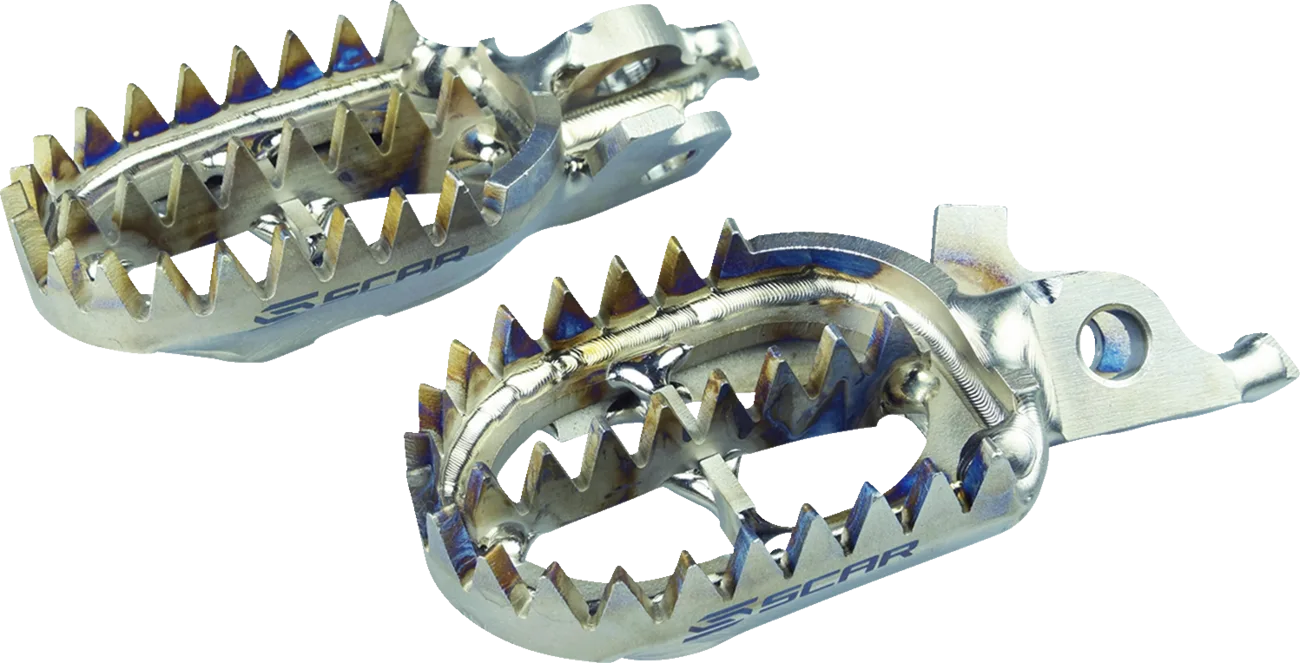 Gripper Titanium Foot Pegs