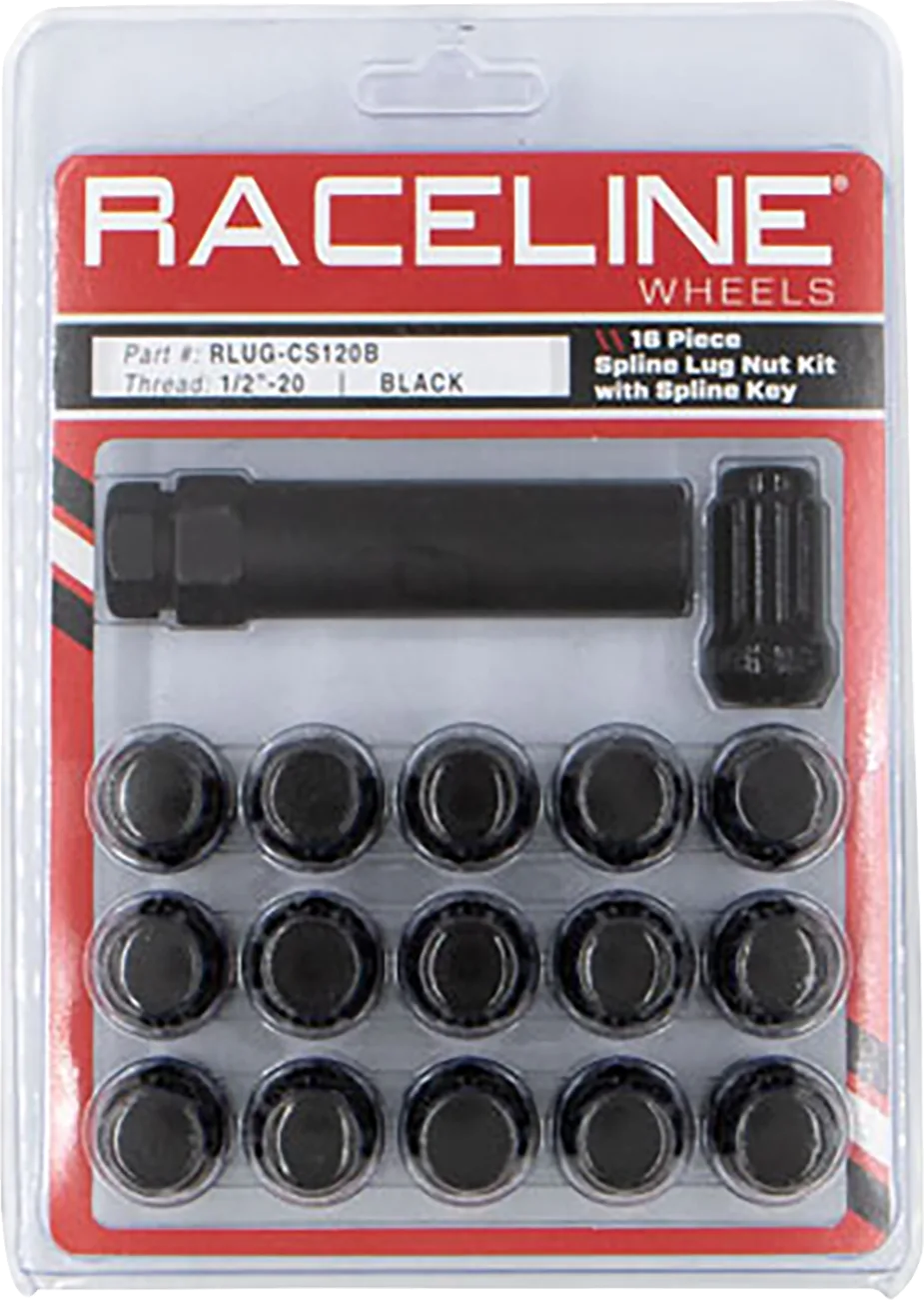 Spline Lug Nut Kit with Spline Key