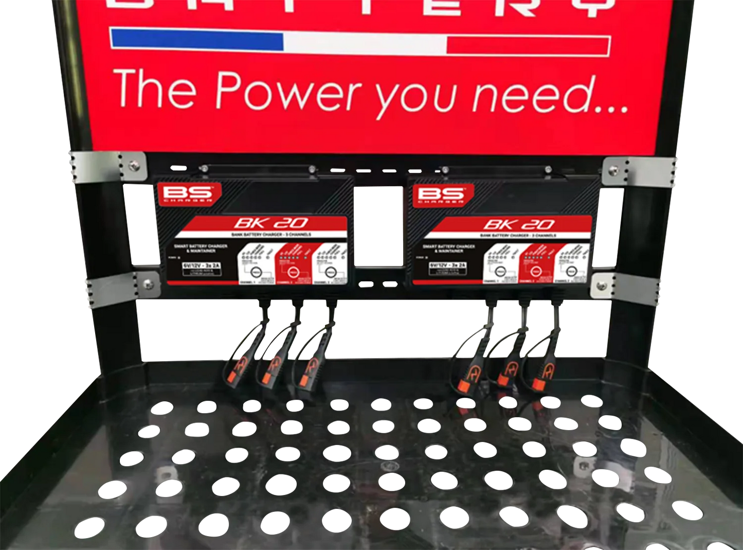 Charger Display Bars for Battery Display