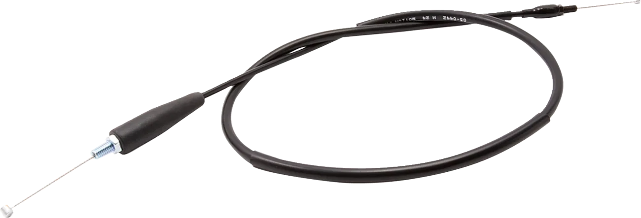 Black Vinyl Throttle Cable