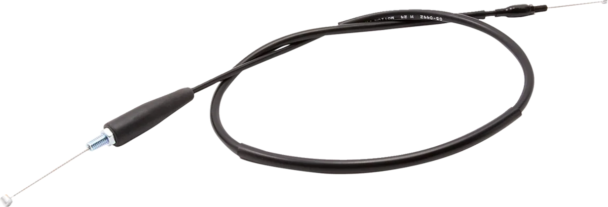 Black Vinyl Throttle Cable