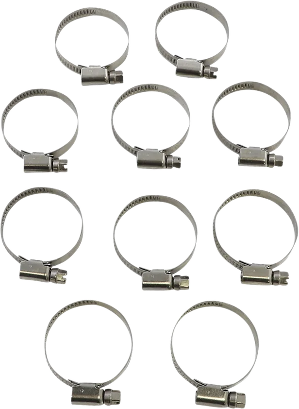 Embossed Stainless Steel Hose Clamps