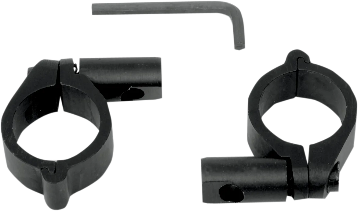 Replacement Round Windshield Handlebar Clamp Kit