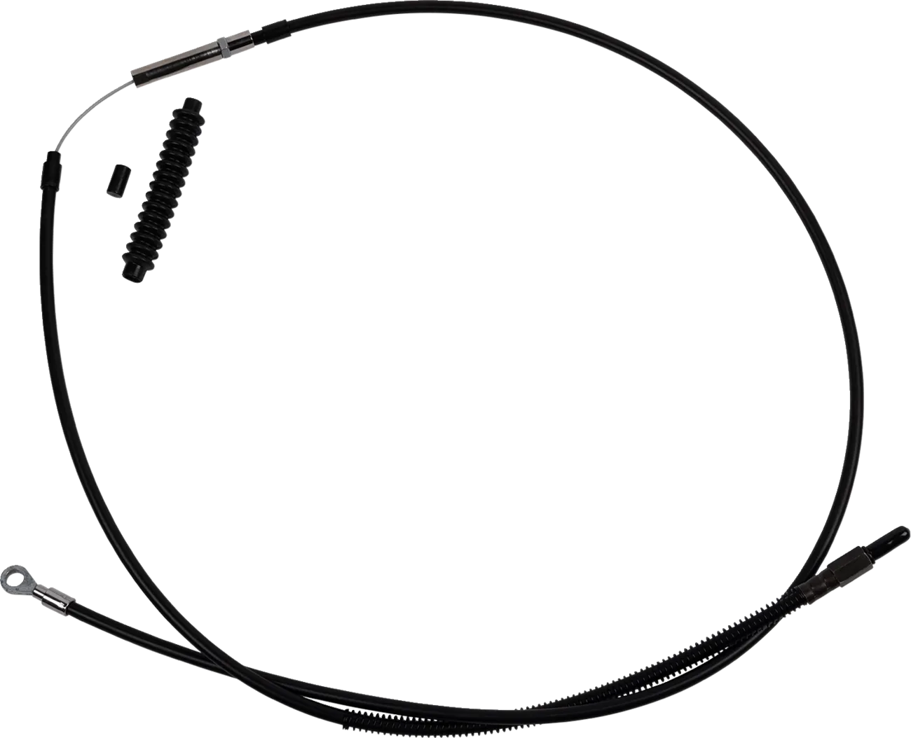 High-Efficiency Black Vinyl Clutch Cable