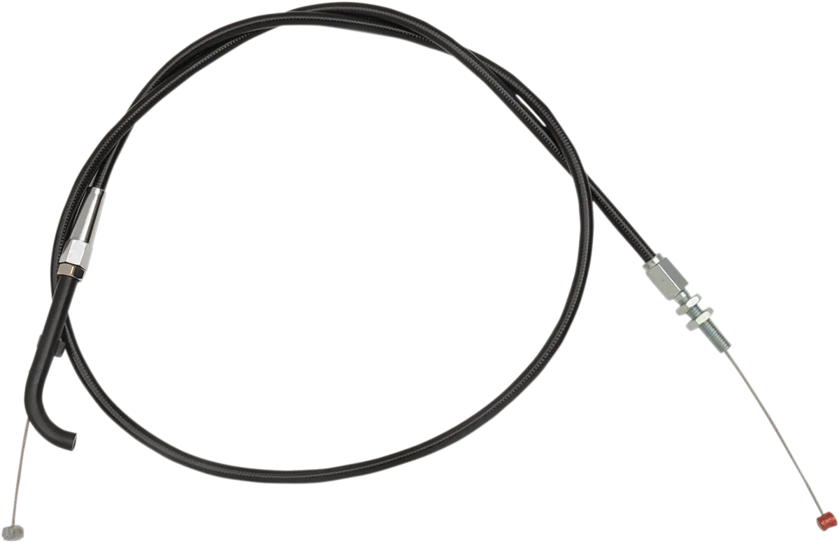 Black Vinyl Throttle/Idle Cable for Victory