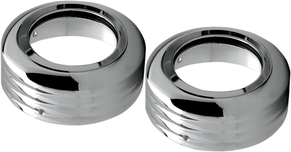 Custom Billet Fork Boots — Ball-Milled