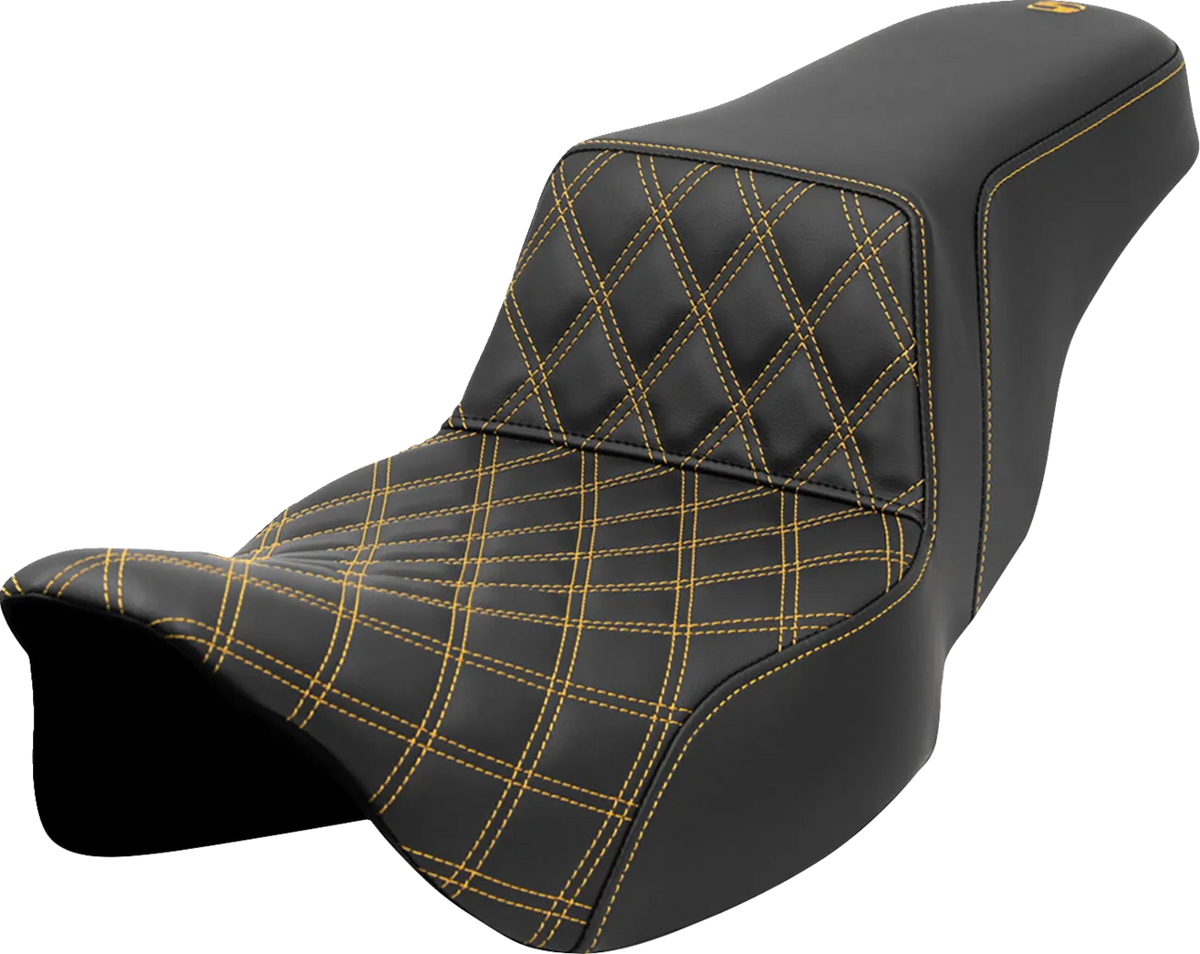 Lattice Stitch Step-Up Seat