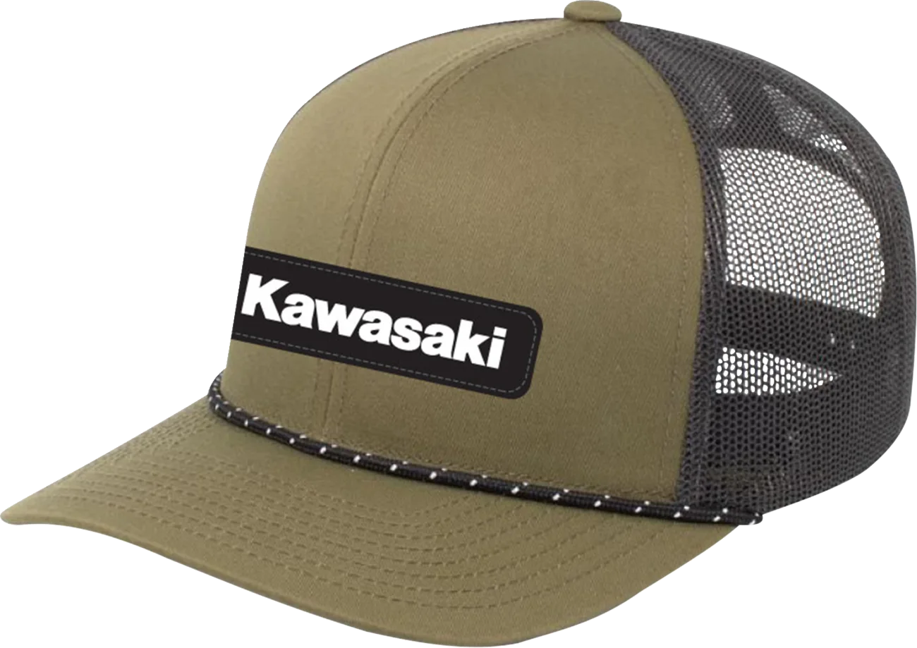 Kawasaki Explorer Braided Snapback Hat