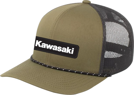 Kawasaki Explorer Braided Snapback Hat