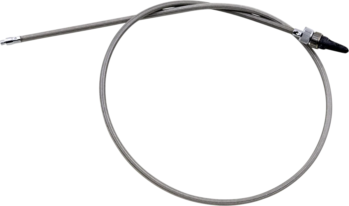 Armor Coat Braided Stainless Steel Speedometer Cable for Harley-Davidson