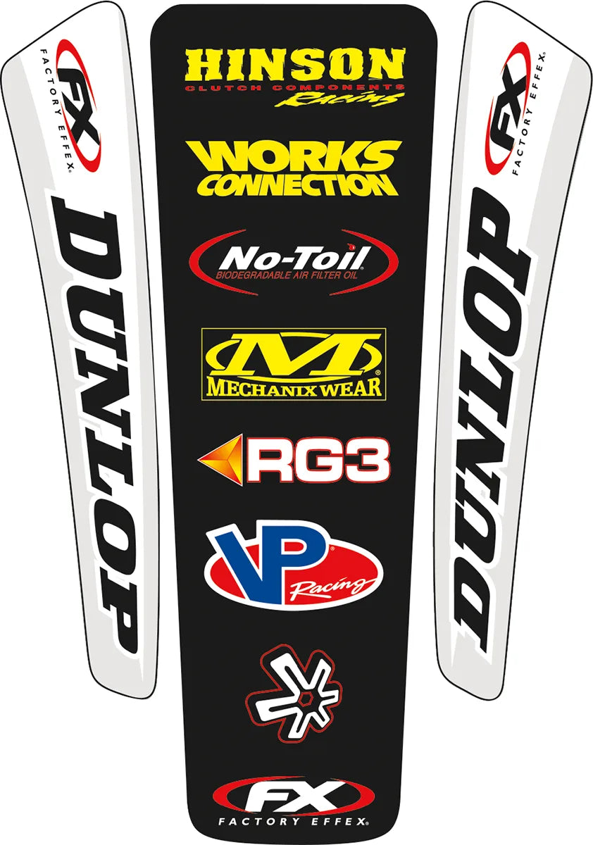 Universal Rear Fender Decal Kit