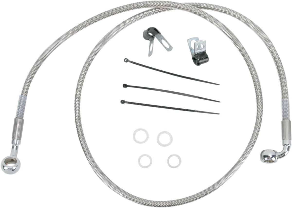 Extended Length Stainless Steel Brake Line Kit