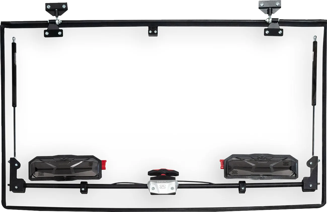 Flip-Up Windshield with Vents