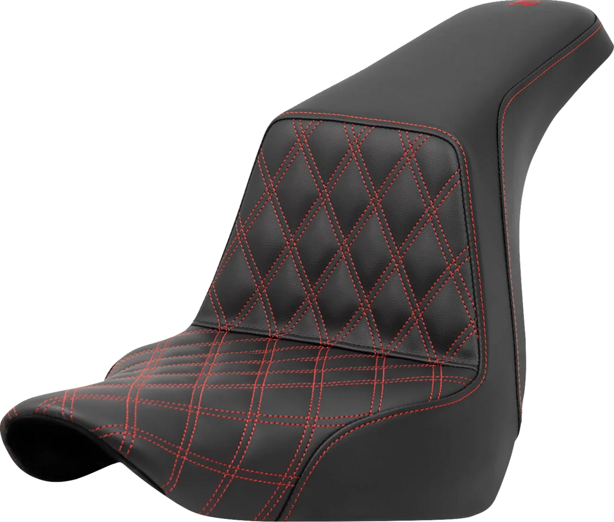 Lattice Stitch Step-Up Seat