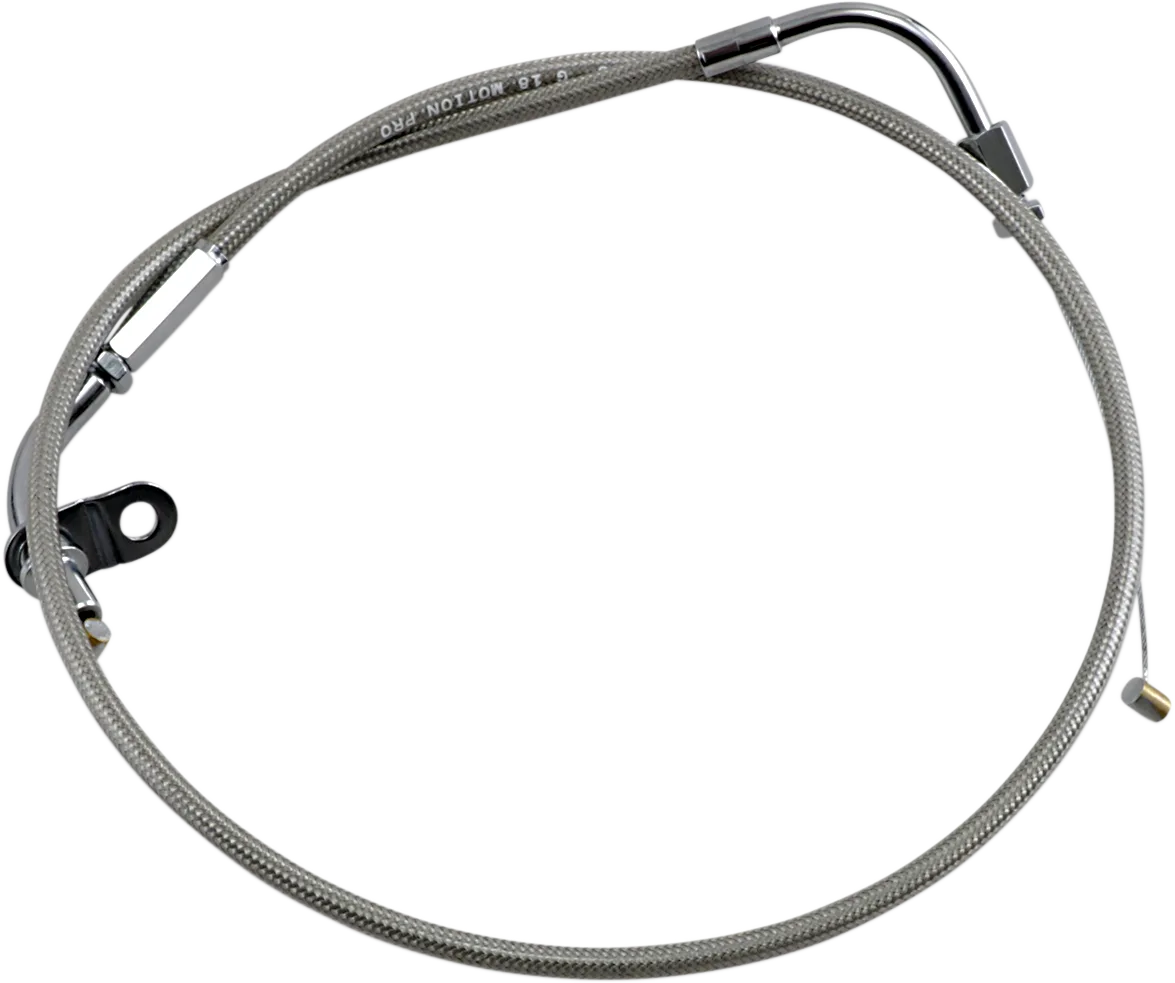 Armor Coat Stainless Steel Throttle/Idle Cable for Cruisers