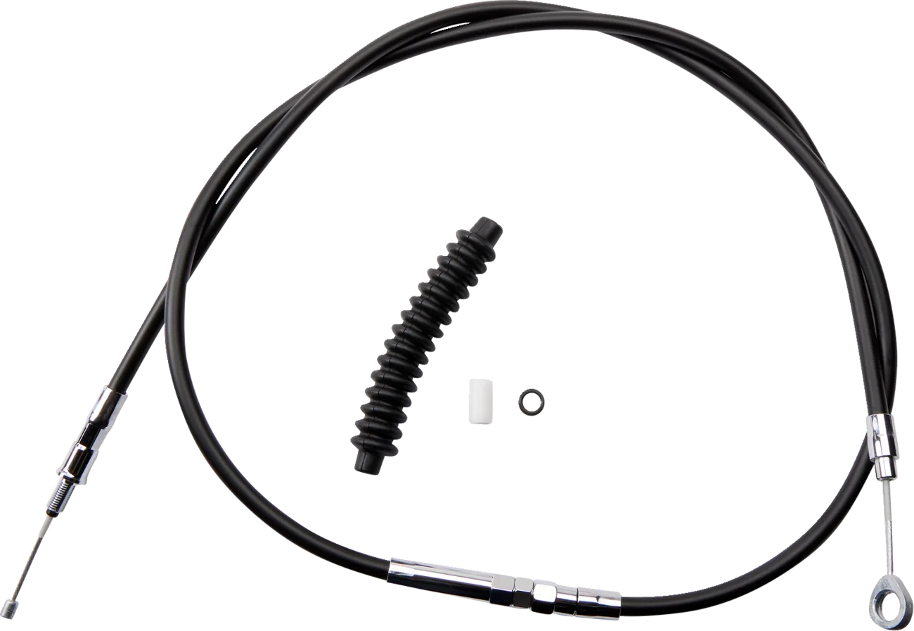 High-Efficiency Black Vinyl Clutch Cable