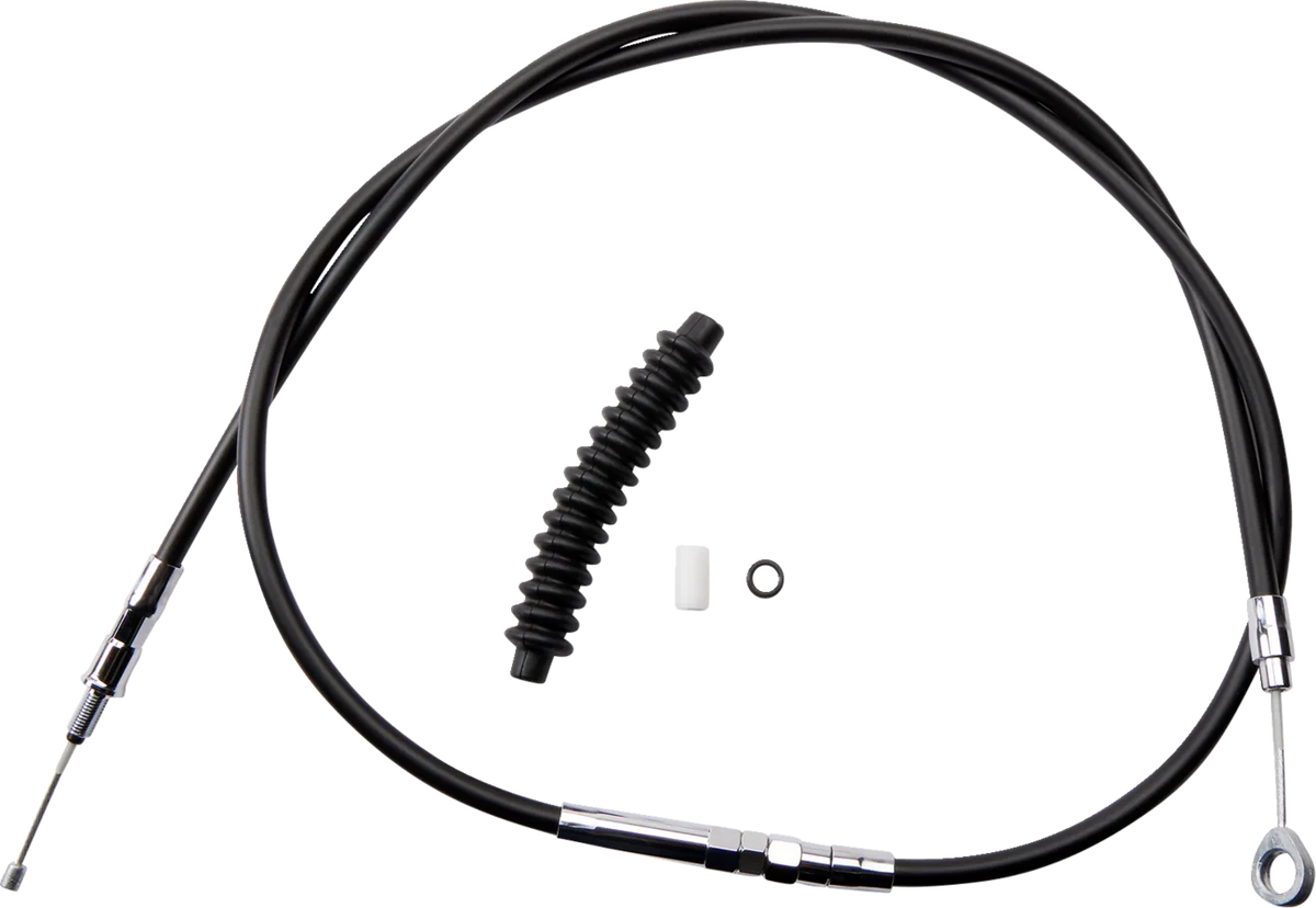 High-Efficiency Black Vinyl Clutch Cable