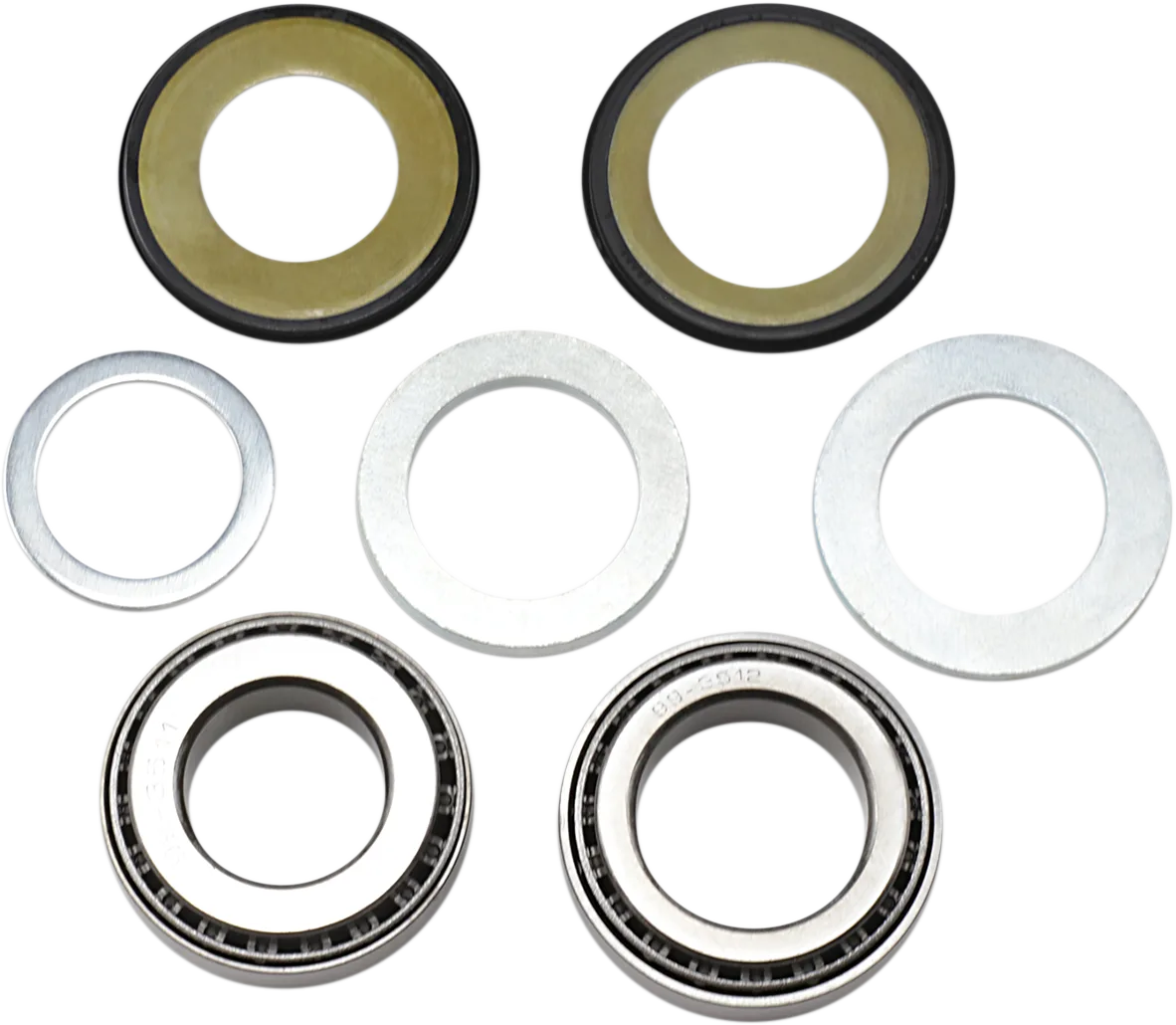 Steering Stem Tapered Roller Bearings and Seals Kit
