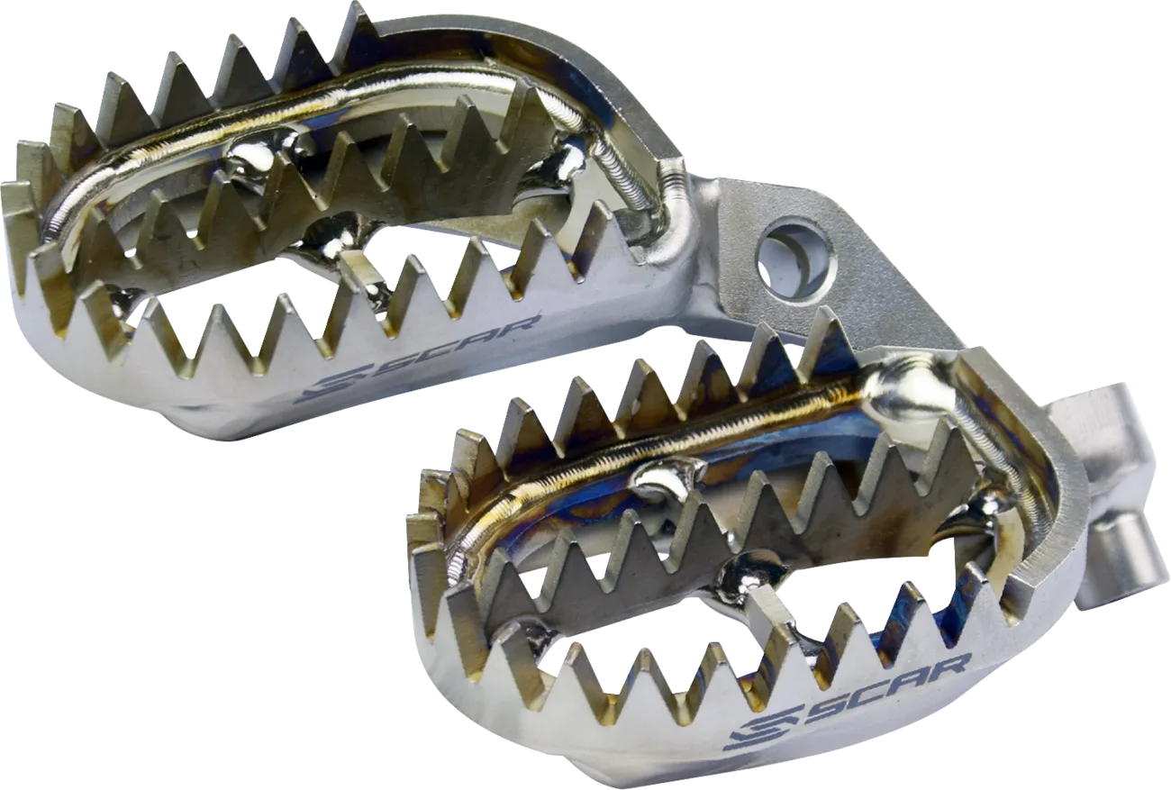 Gripper Titanium Foot Pegs