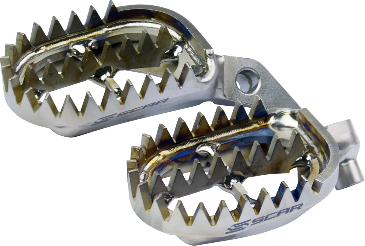 Gripper Titanium Foot Pegs