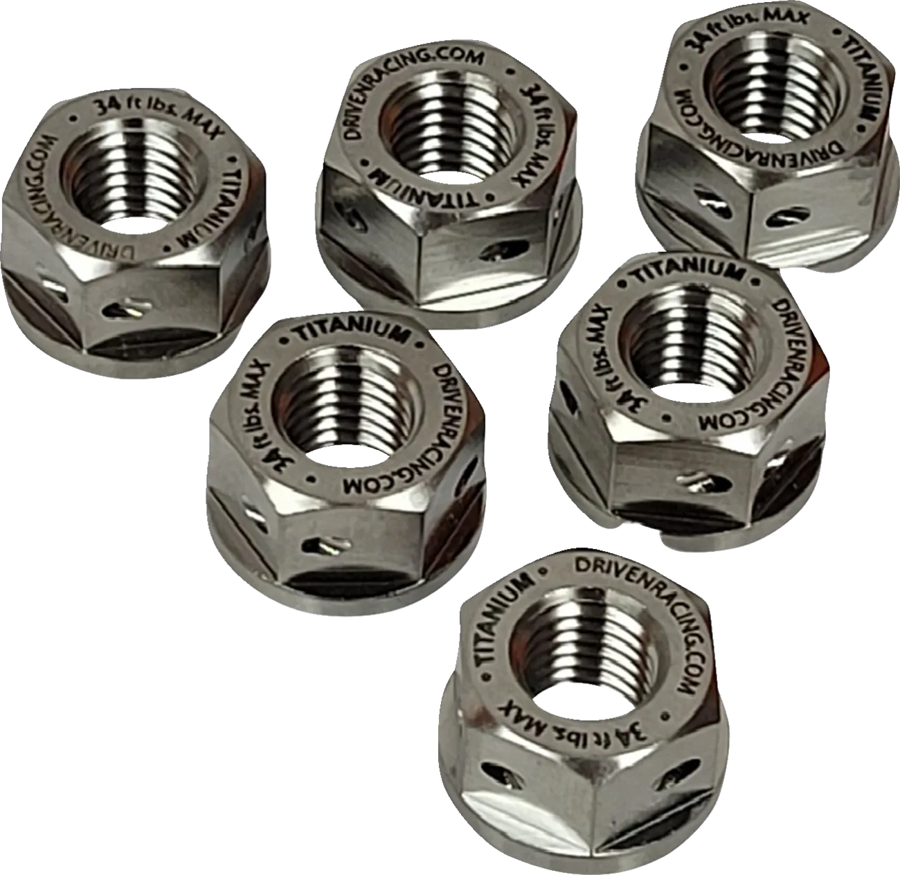 Titanium Sprocket Nuts