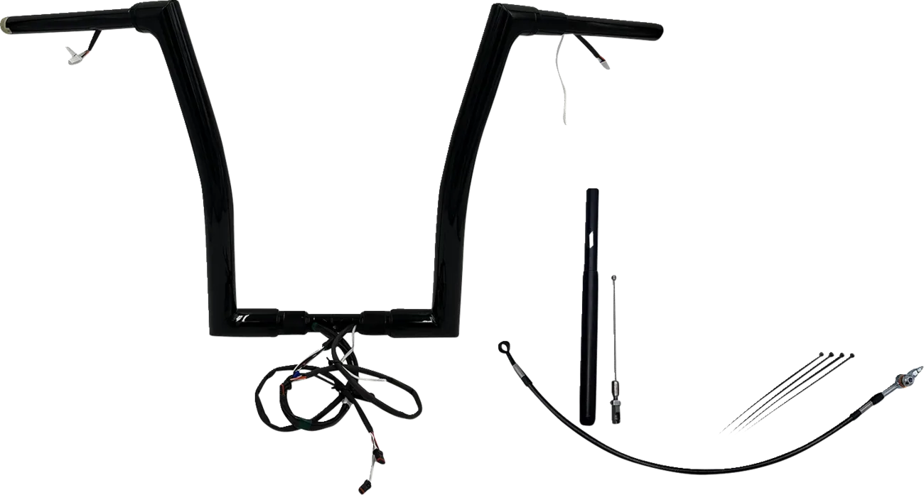 EZ Install Wired 1-1/2" Flat Top Handlebar Kit