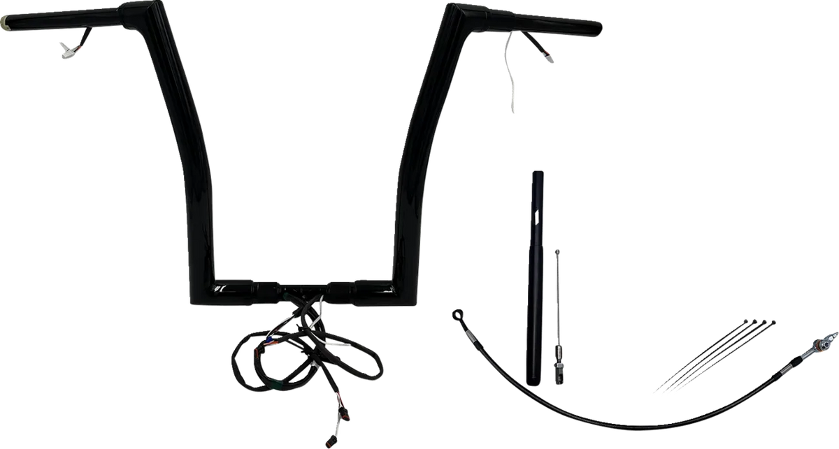 EZ Install Wired 1-1/2" Flat Top Handlebar Kit